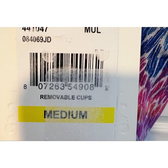 Becca Joshua Tree One-Piece Swimsuit Medium Plunge Neck Tie Back Adjustable NWT - Picture 8 of 10